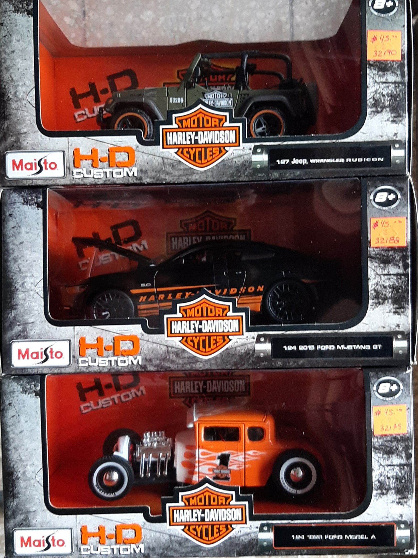 MODELO ESCALA 1/24 HARLEY DAVIDSON ORIGINALES CON LICENCIA DE FABRICA