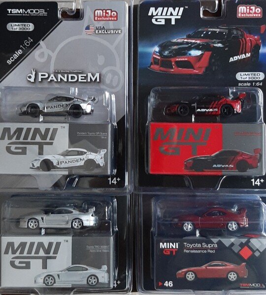 MODELOS ESCALA 1/64 TOYOTA MINIGT ORIGINALES DESDE $20 EN ADELANTE