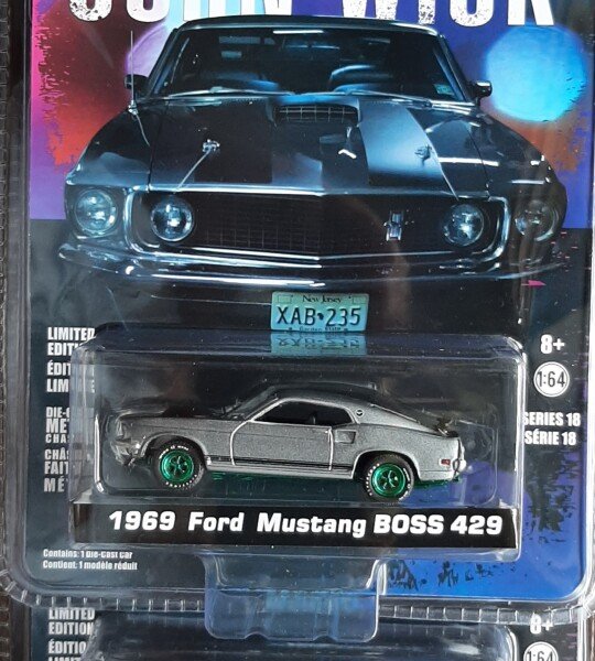 MODELOS ESCALA 1/64 JOHN WICK FORD MUSTANG BOSS 429