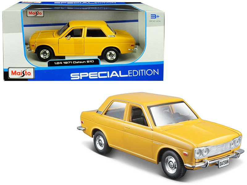 MODELO ESCALA 1/24 DATSUN 510 1971 ORIGINAL CON LICENCIA DE FABRICA