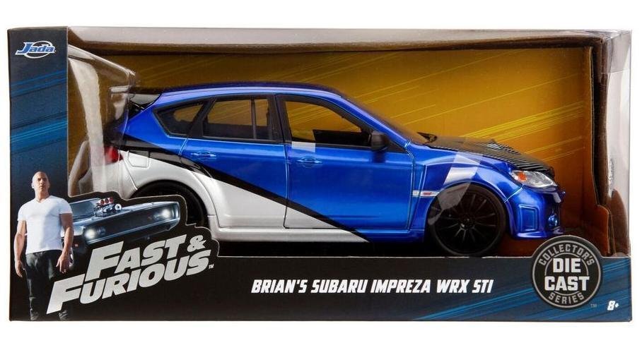 MODELO ESCALA 1/24 BRIAN'S SUBARU IMPREZA WRX STI