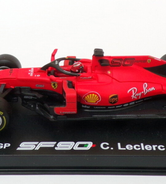 MODELO ESCALA 1:43 Ferrari Racing - Formula 1 2019 Australian #16 Charles Leclerc Red