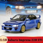 MODELO ESCALA 1/18 SUBARU IMPREZA 22B STI RESINA ALTAMENTE ELABORADO CON LICENCIA DE FABRICA