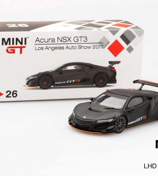 MODELO ESCALA 1/64 Acura NSX GT3 Los Angeles Auto Show 2017- HONDA