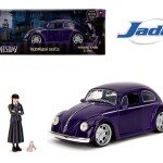 Jada 1:24 Volkswagen Beetle with Wednesday Addams and Thing Figures – Hollywood Rides - MERLINA ADAMS