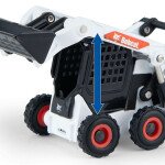 Minicargadora escala 1/64 Bobcat S76 replica original con licencia de fabrica