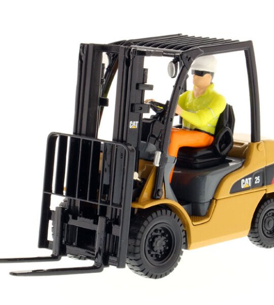 MODELO ESCALA 1/25 MONTACARGAS elevadora Caterpillar DP25N - Serie Clásicos CON LICENCIA DE FABRICA