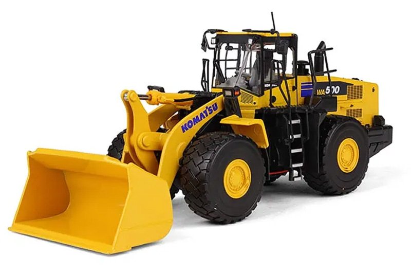 MODELO ESCALA 1/50 Komatsu WA500-7 Articulated Wheel Loader - CARGADOR