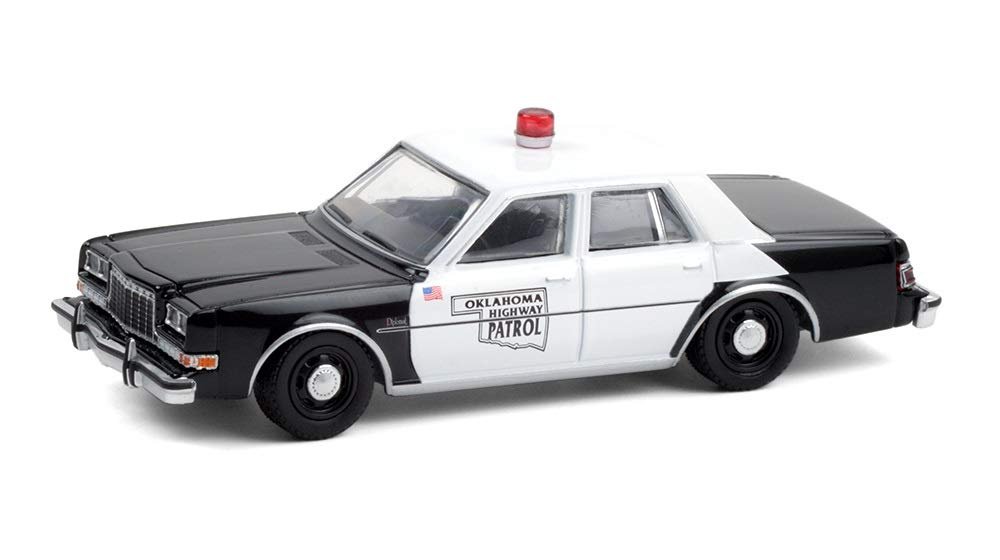 MODELO Greenlight 1/64 Scale  Oklahoma Highway Patrol - 1985 Dodge Diplomat - POLICIA (POLICE)