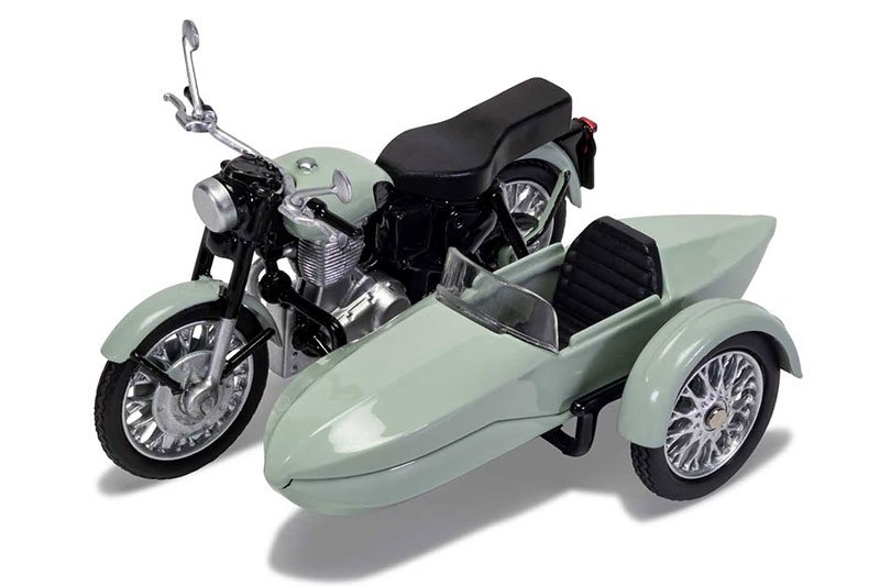 MODELO ESCALA 1/43 Harry Potter - Hagrid's Motorcyle & Sidecar - MOTOCICLETA