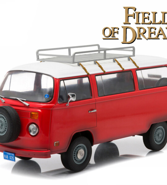 MODELO ESCALA 1:24 Hollywood - Field of Dreams (1989) - 1973 Volkswagen Type 2 (Red)