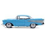 Motormax 1:24 1957 Chevrolet Bel Air – Sky Blue – Timeless Legends - CLASICO