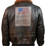 CHAQUETA CUERO LEGITIMO TOP GUN® OFFICIAL SIGNATURE SERIES JACKET BLACK