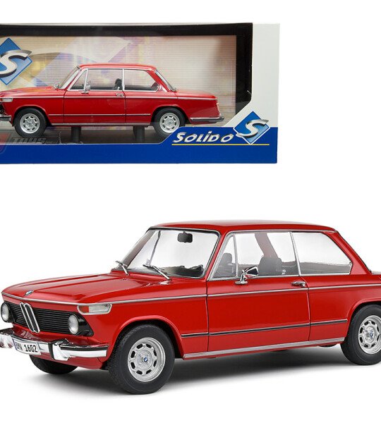 Solido 1:18 1971 BMW 1602 – Verona Red made in germany