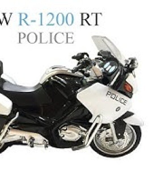 MOTO ESCALA  1:12 Motorcycle BMW R1200 RT-P.U.S Police (white)