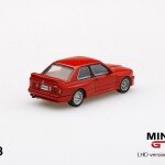 MODELO ESCALA 1:64 MiJo Exclusives - BMW M3 E30 (Henna Red)(LHD) - USA Exclusive - Limited to 2400 pieces