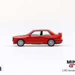 MODELO ESCALA 1:64 MiJo Exclusives - BMW M3 E30 (Henna Red)(LHD) - USA Exclusive - Limited to 2400 pieces