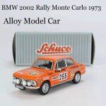 MODELO ESCALA 1/64 Tarmac Works x Schuco BMW 2002 Rally Monte Carlo 1973