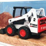 MODELO Bburago Bobcat S5900 Skid Steer Loader with Grapple 4.5″ – Farm