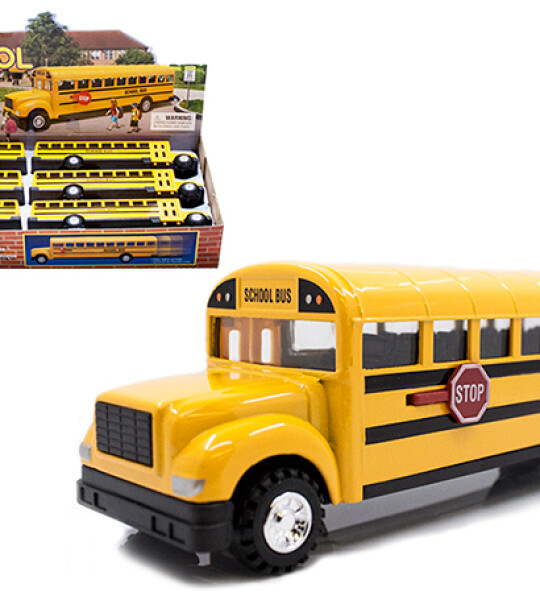 MODELO ESCALA 1/40 8.5″ School Bus Yellow – BUS AMARILLO ESCOLAR