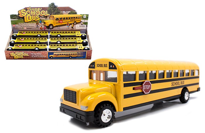 MODELO ESCALA 1/40 8.5″ School Bus Yellow – BUS AMARILLO ESCOLAR