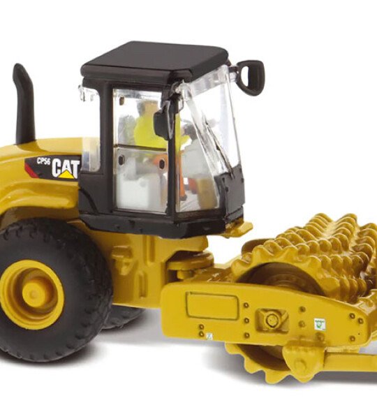 Caterpillar CP56 Padfoot Drum Vibratory Soil Compactor - High Line Series - pata de cabra escala 1/87