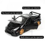 Maisto 1:24 Toyota Celica GT-S – Black – Maisto Design Tokyo Mod