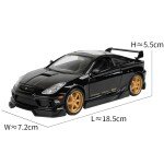 Maisto 1:24 Toyota Celica GT-S – Black – Maisto Design Tokyo Mod