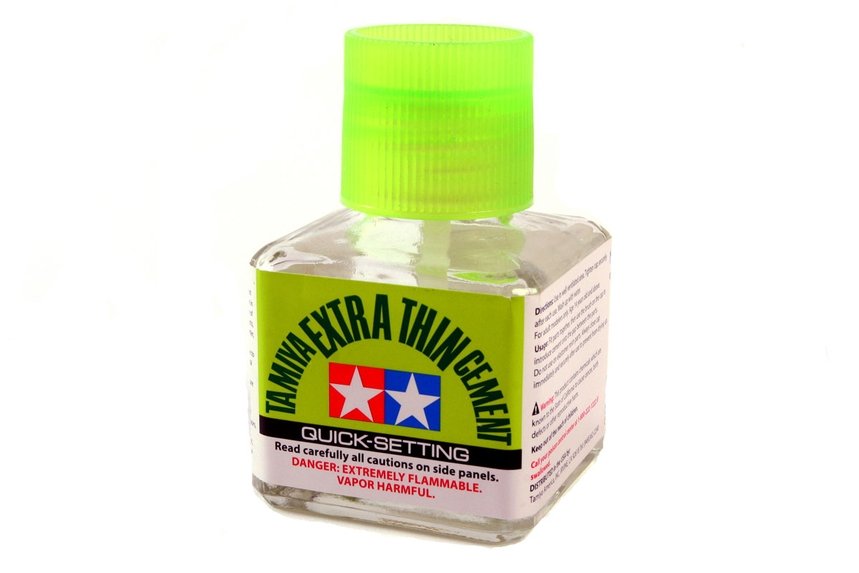 PEGAMENTO EXTRA FINO PARA MODELISMO Extra-Thin Cement MADE IN JAPAN