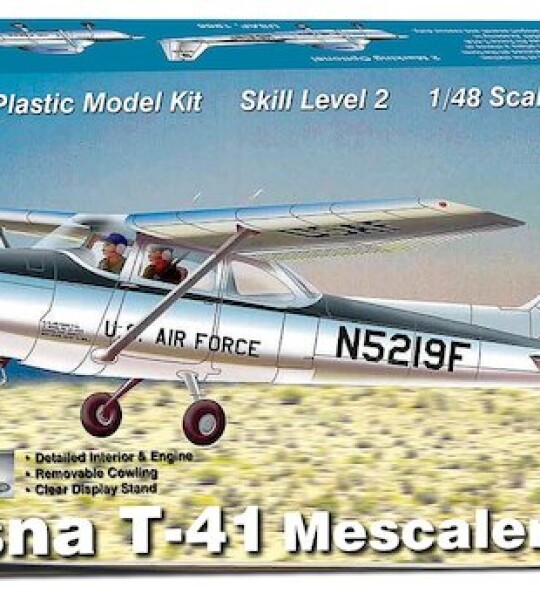 MODELO PARA ARMAR A ESCALA 1/48 Cessna T41 Mescalero USAF Trainer Aircraft