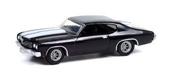 MODELO ESCALA 1:64 Detroit Speed, Inc. Series 2 - Mo’s 1970 Chevrolet Chevelle - Black