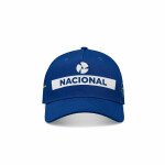 GORRA OFICIAL Ayrton Senna Replica Nacional Baseball Hat- Blue