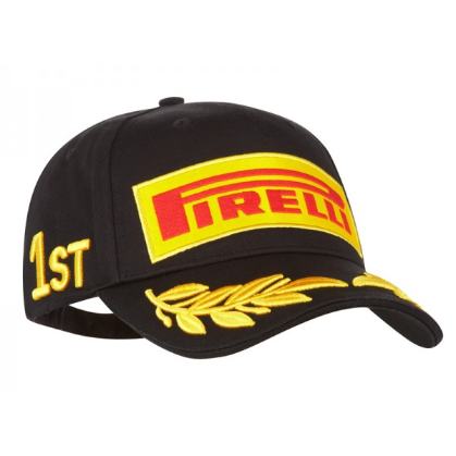 GORRA OFICIAL PIRELLI PODIUM 1ST PLACE HAT- BLACK