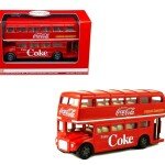 Motor City Classics 1:64 Coca-Cola Routemaster London Double Decker Bus – Red