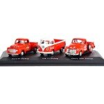 Motor City Classics 1:72 Coca-Cola Classic Pickups Gift Set – Chevrolet Pickup, Ford Pickup and Volkswagen T1 Pickup