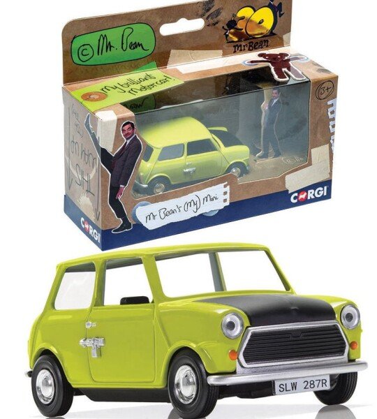 MODELO ESCALA 1/36 Corgi 1:36th diecast – Mr Bean’s Mini – 30 years of Mr Bean