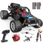 DEERC 207E High Speed Remote Control Truck, Brushless Motor PICKUP JEEP RADIO CONTROL 4X4
