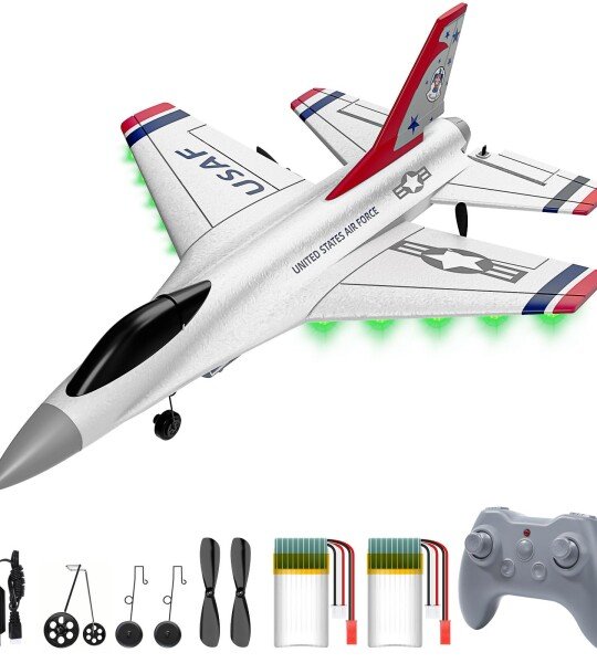 DEERC F16 Thunderbird 3CH Remote Control Aircraft - AVION JET RADIO CONTROL