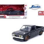 MODELO Jada 1:24 1972 Datsun 620 Pickup Black – JDM Tuners – MiJo Exclusives Limited Edition