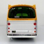 1963 GM Transit Bus: Los Angeles Metro / Rapid Transit District (RTD) 1:43 ABS Plastic Bus Model by Iconic Replicas