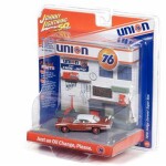 MODELO ESCALA 1:64 Diorama 2019 Release 2 – Union 76 with 1970 Dodge Coronet Superbee - GASOLINERA