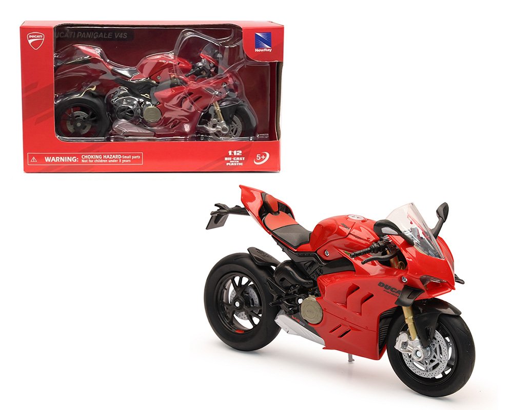 New Ray 1:12 2016 Ducati Panigale V4S – Red – Motorcycles MOTO