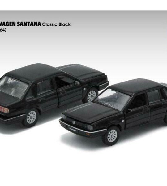 MODELO ESCALA 1:64 Volkswagen Santana Passat Black