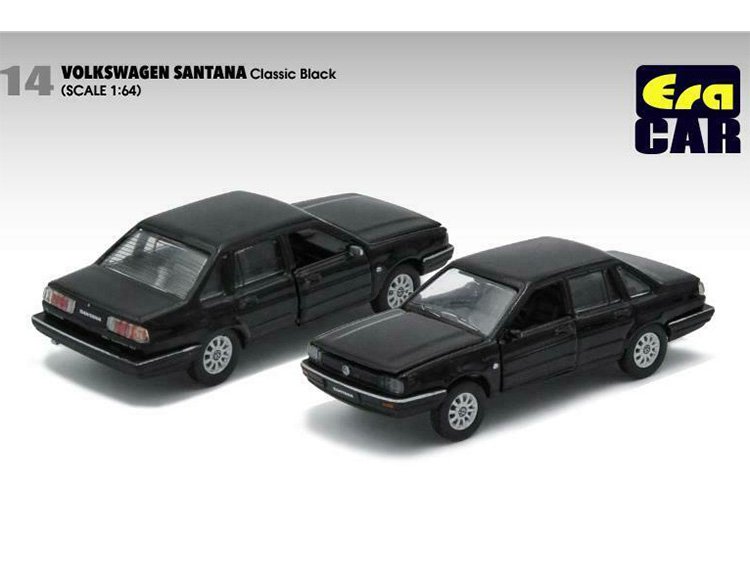 MODELO ESCALA 1:64 Volkswagen Santana Passat Black