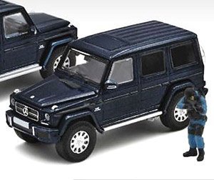 MODELO ESCALA 1:64 Mercedes-Benz G63 1st Special Edition (Midnight Blue) (SDU)