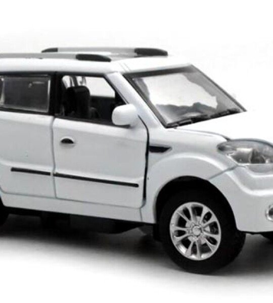 MODELO ESCALA 1/32 Silver / White / Red / Blue Diecast Kia Soul