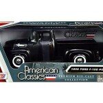 MODELO ESCALA 1:24 W/B - MiJo Exclusives - American Classics - 1956 Ford F-100 Pickup (Matte Black)