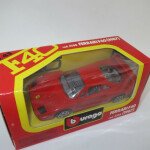 MODELO ESCALA 1/43 Bburago 4108 Ferrari F40 "1987" (rojo) 1:43 ¡EMBALAJE ORIGINAL! - ITALIA -ROJO Y NEGRO