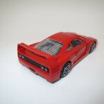 MODELO ESCALA 1/43 Bburago 4108 Ferrari F40 "1987" (rojo) 1:43 ¡EMBALAJE ORIGINAL! - ITALIA -ROJO Y NEGRO