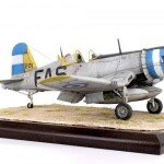 MODELO ESCALA 1/48 GOODYEAR FG-1D CORSARIO PARA ARMAR A ESCALA (F4U-1D)